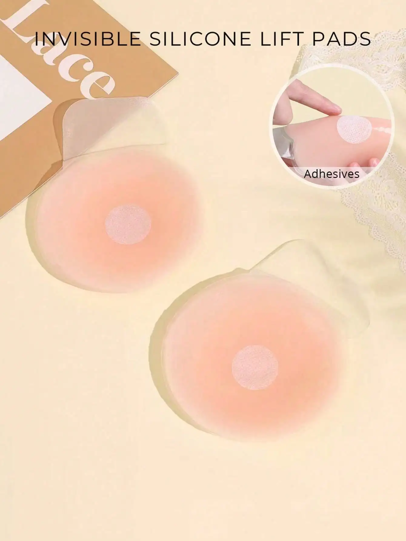 1 Pair Women's Silicone Breast - Strapless Bra Backless のレビューと価格