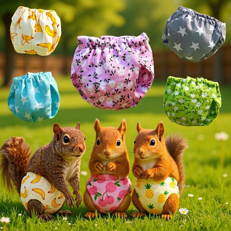S/M Absorbent Squirrel Diapers - Period Panty Absorbent のレビューと価格