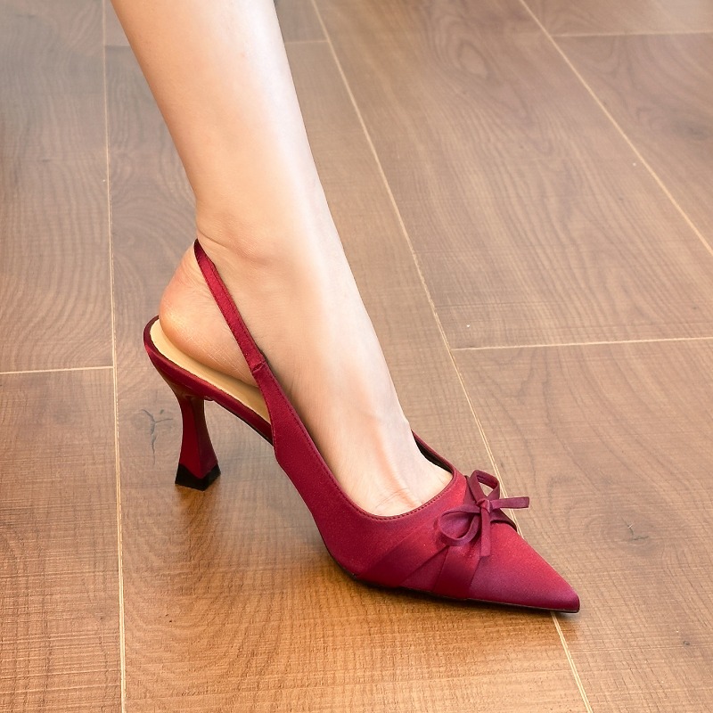 2026 Women's high heel shoes N - Slip Dress Satin のレビューと価格